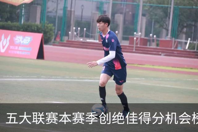 五大联赛本赛季创绝佳得分机会榜：萨卡9次第1